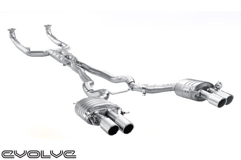Akrapovic Evolution Line (Titanium) - BMW 5 Series F10 M5 - Evolve Automotive